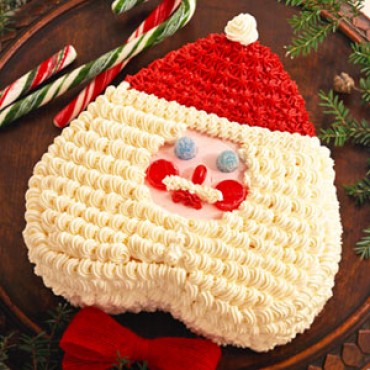Christmas Santa Claus cake