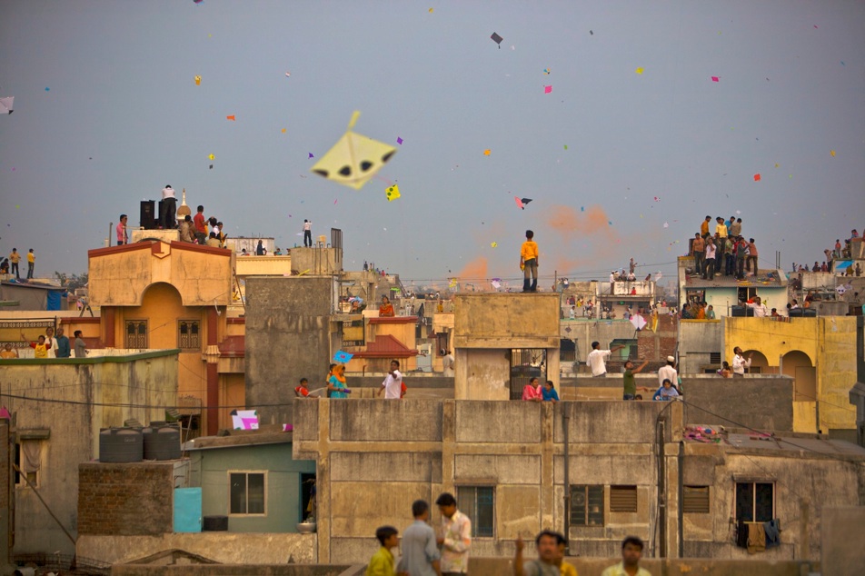 Traditional Kite Flying in India