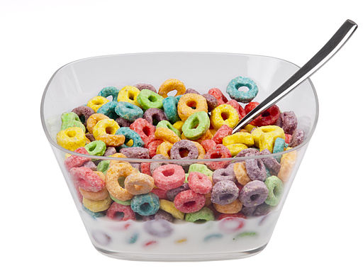 sugary health cereal