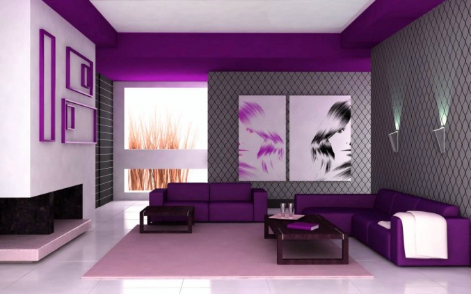 purple elegance