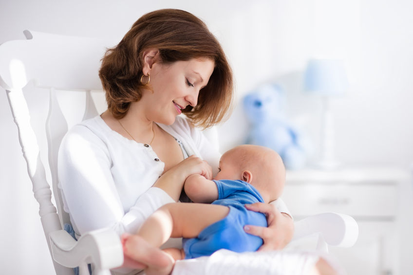 Breastfeeding posture